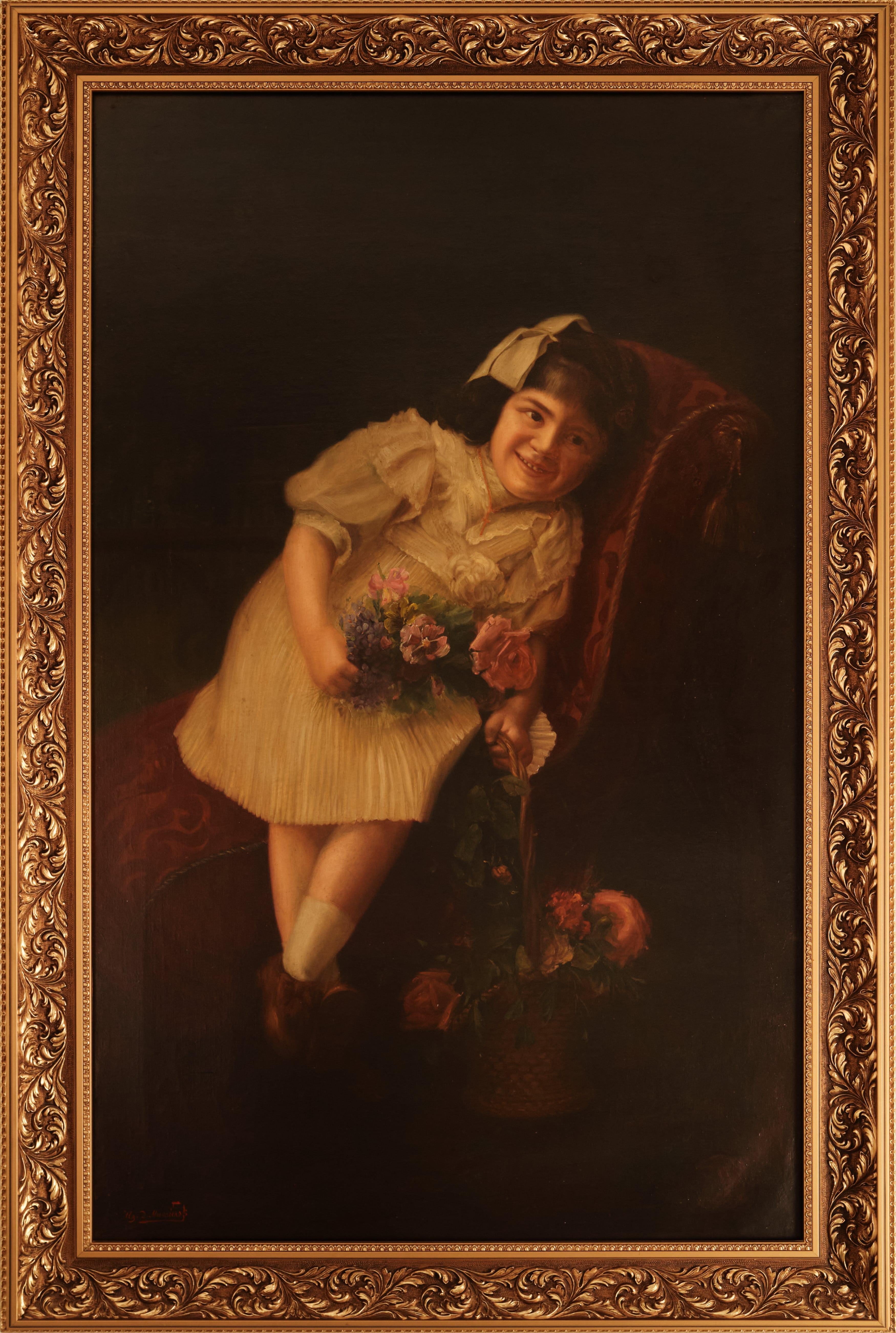 Портрет на Таня Славомирова (1906-1996), 1909