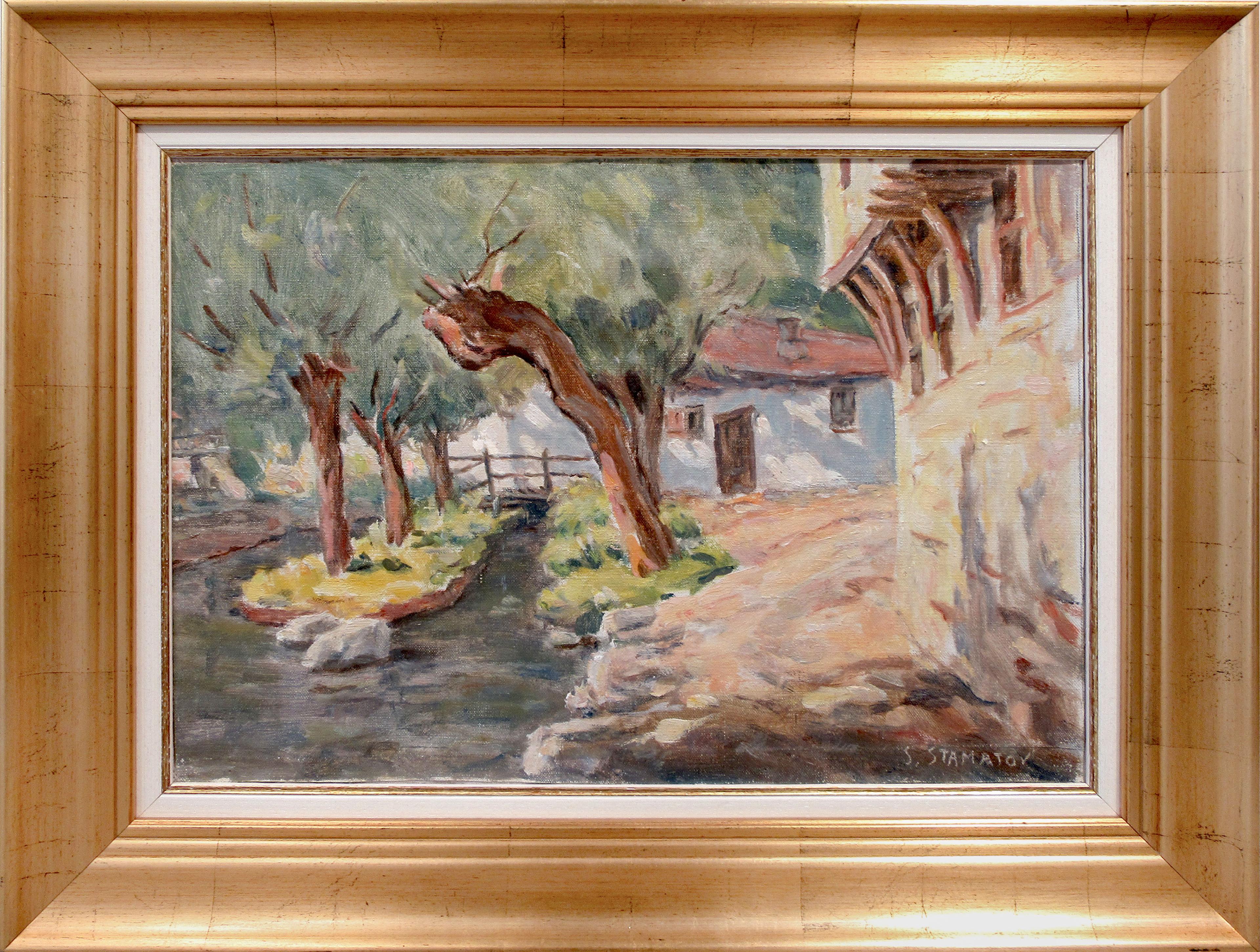 Селски пейзаж, Стаматов