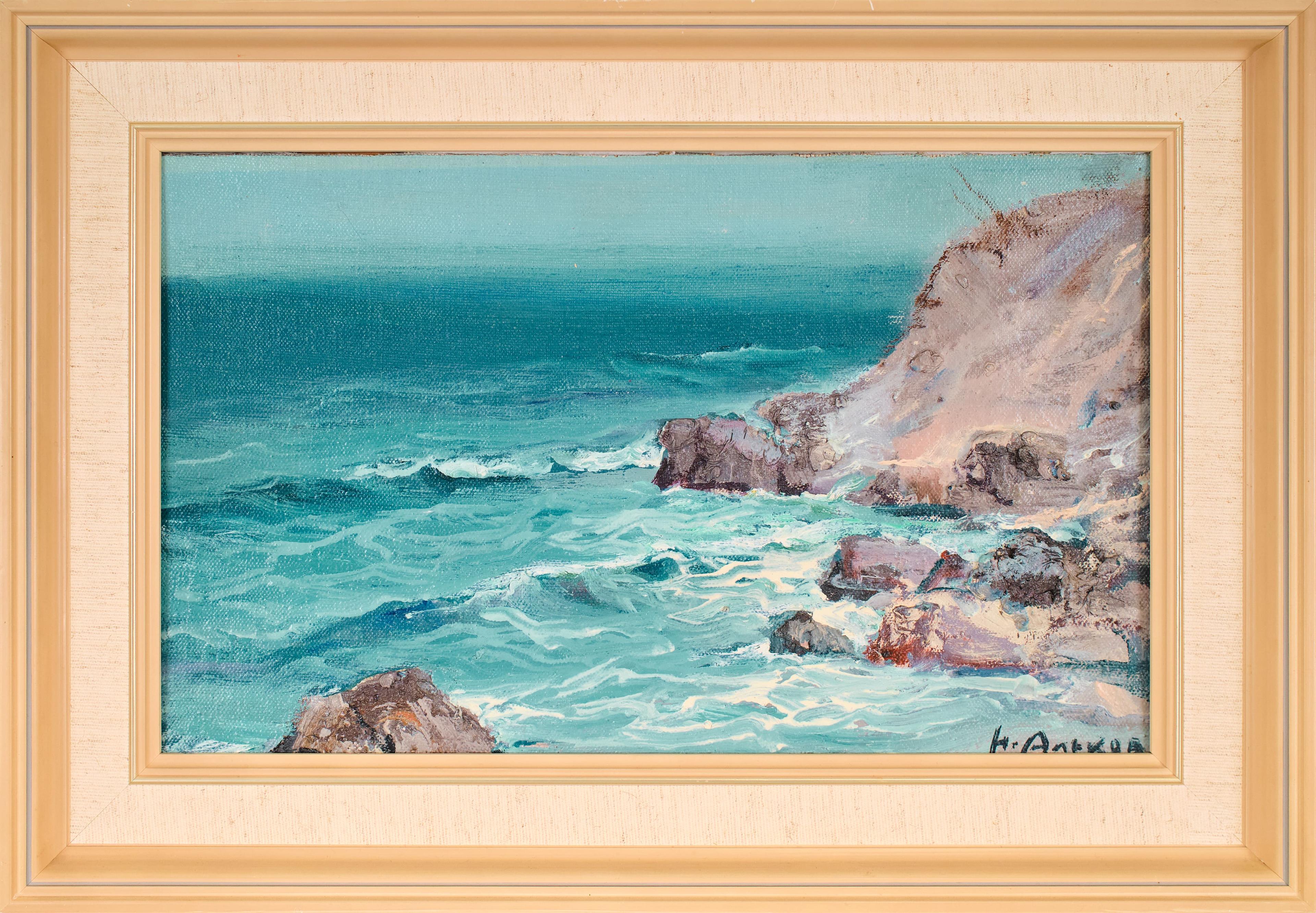 Бряг с вълни