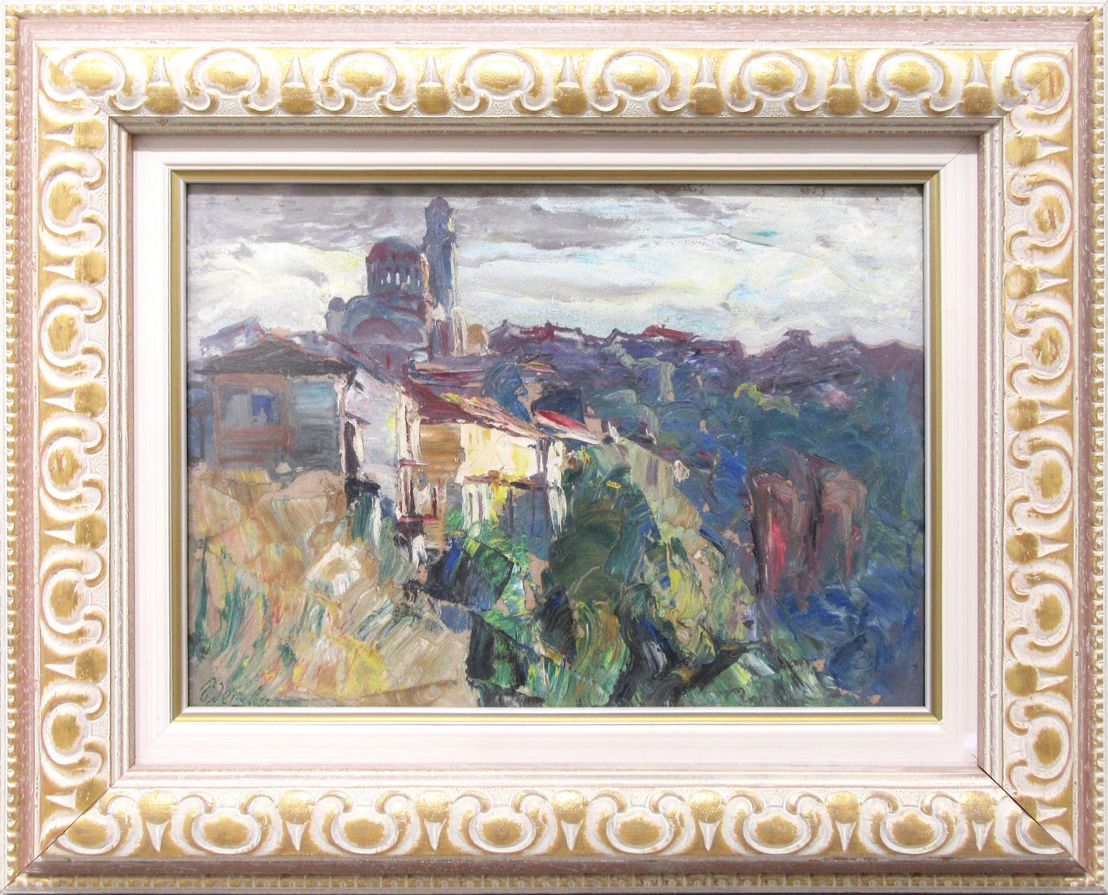 Пейзаж с манастир