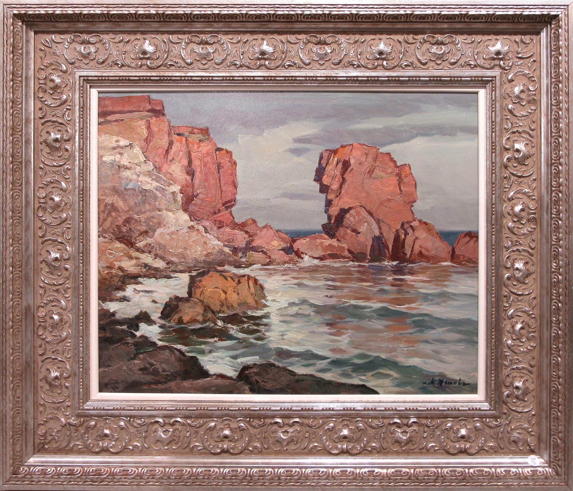 Бряг със скали, М. Жеков