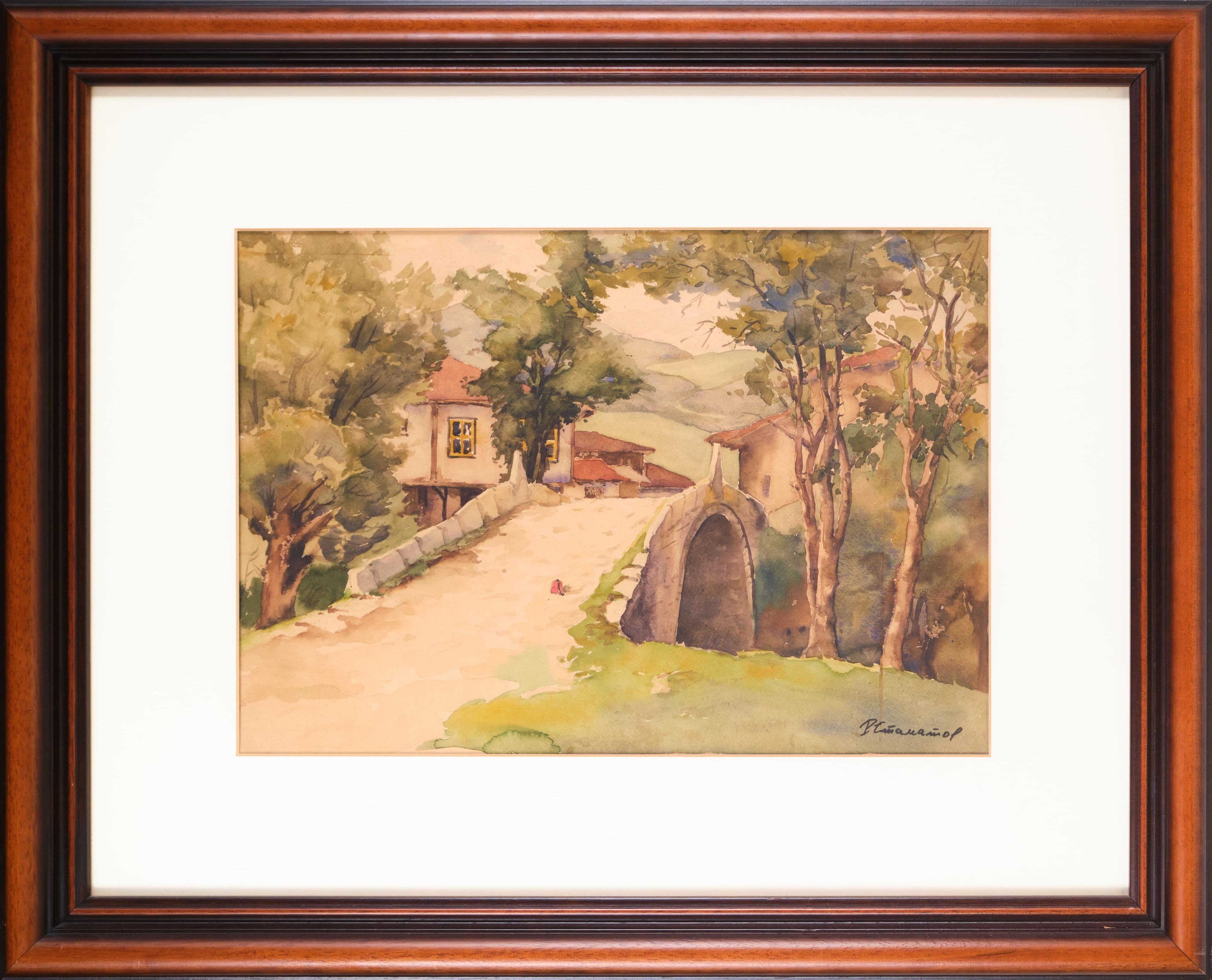 Мостът над реката