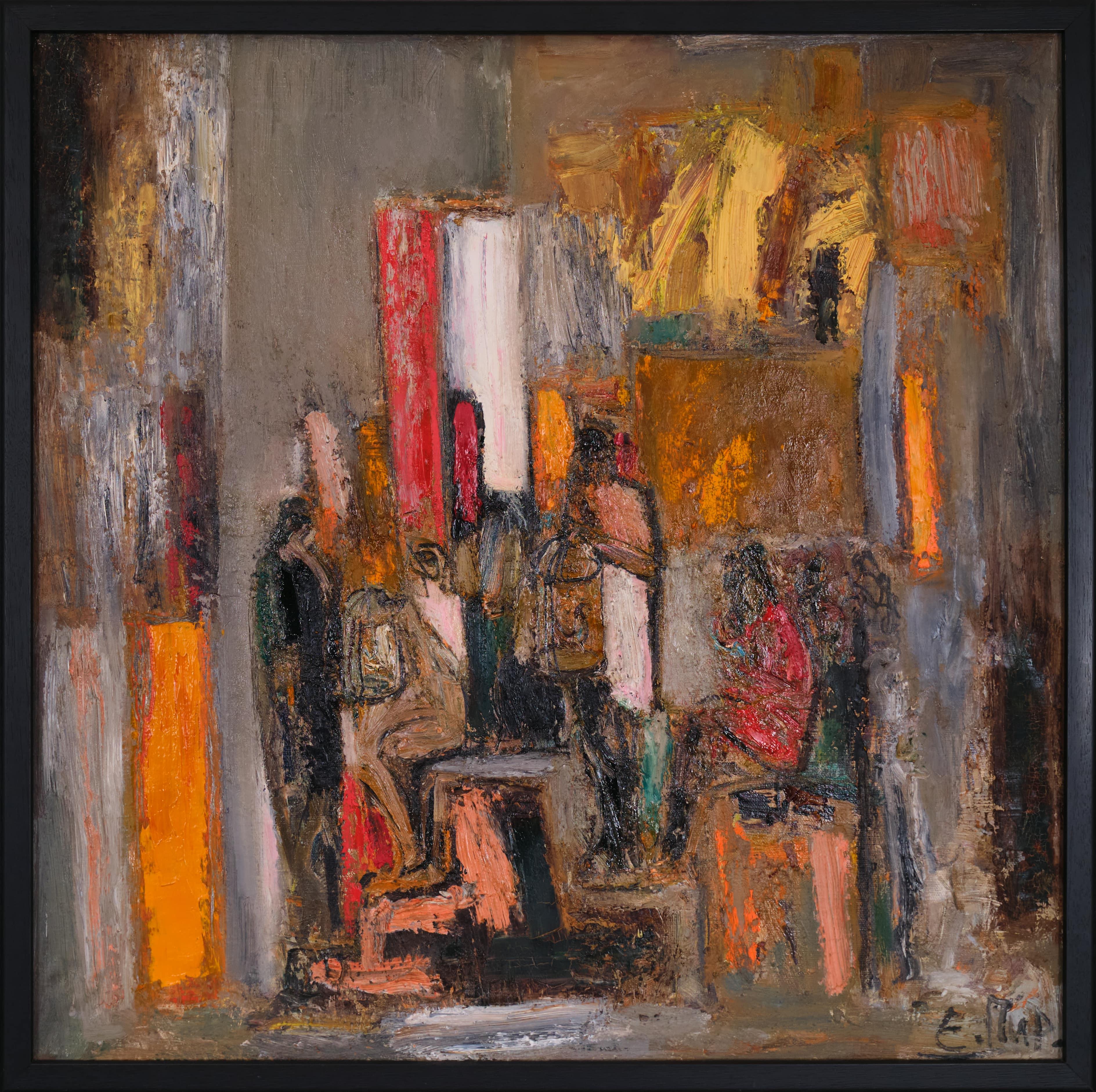 Жена с птица