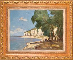 Морски бряг с лодки thumbnail 1