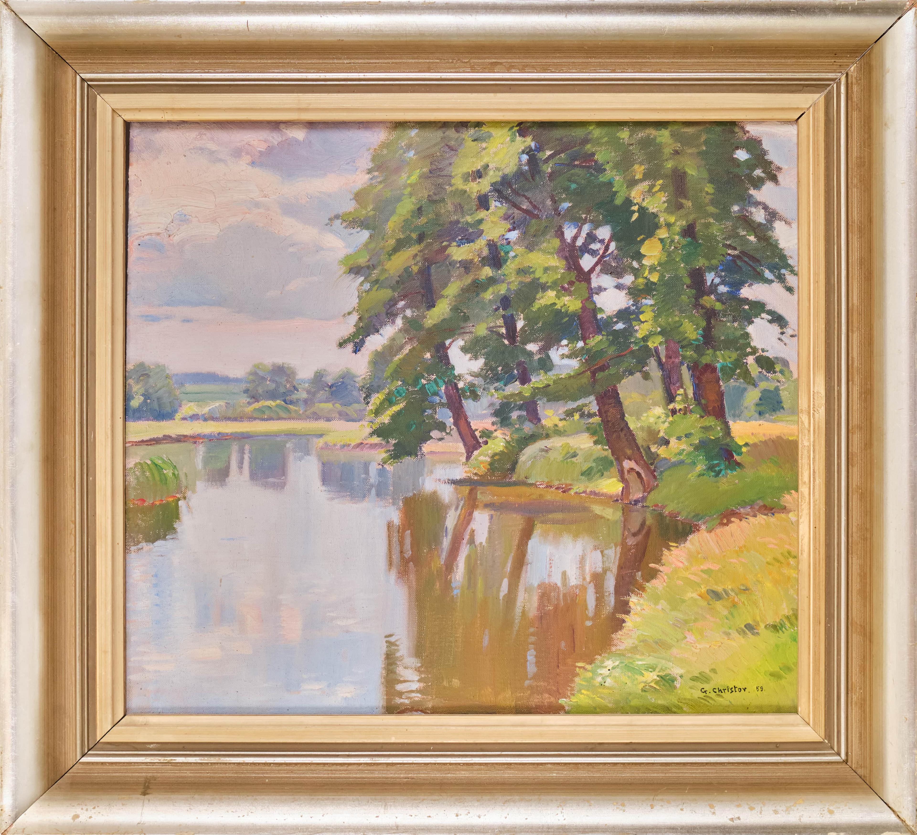 Пейзаж с река, 1959