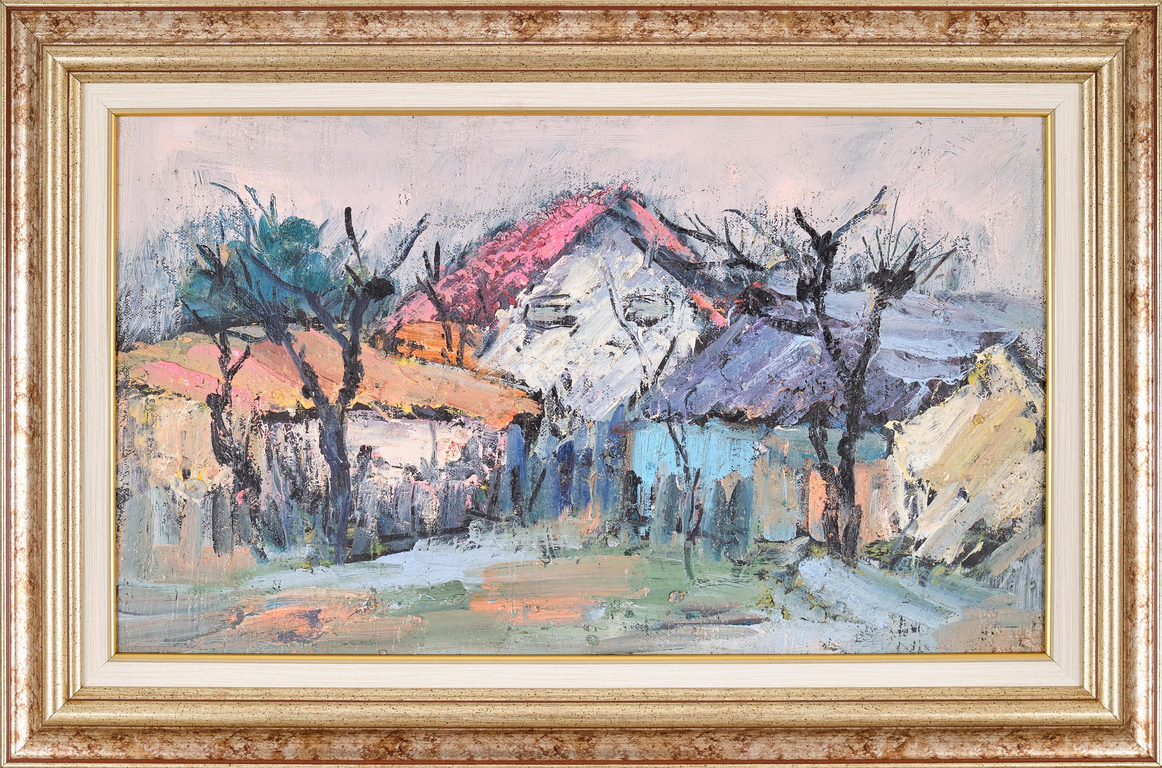 Пейзаж с къщи