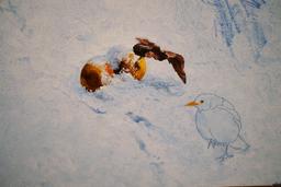 Ябълки и косове в сняг, 2022 thumbnail 2