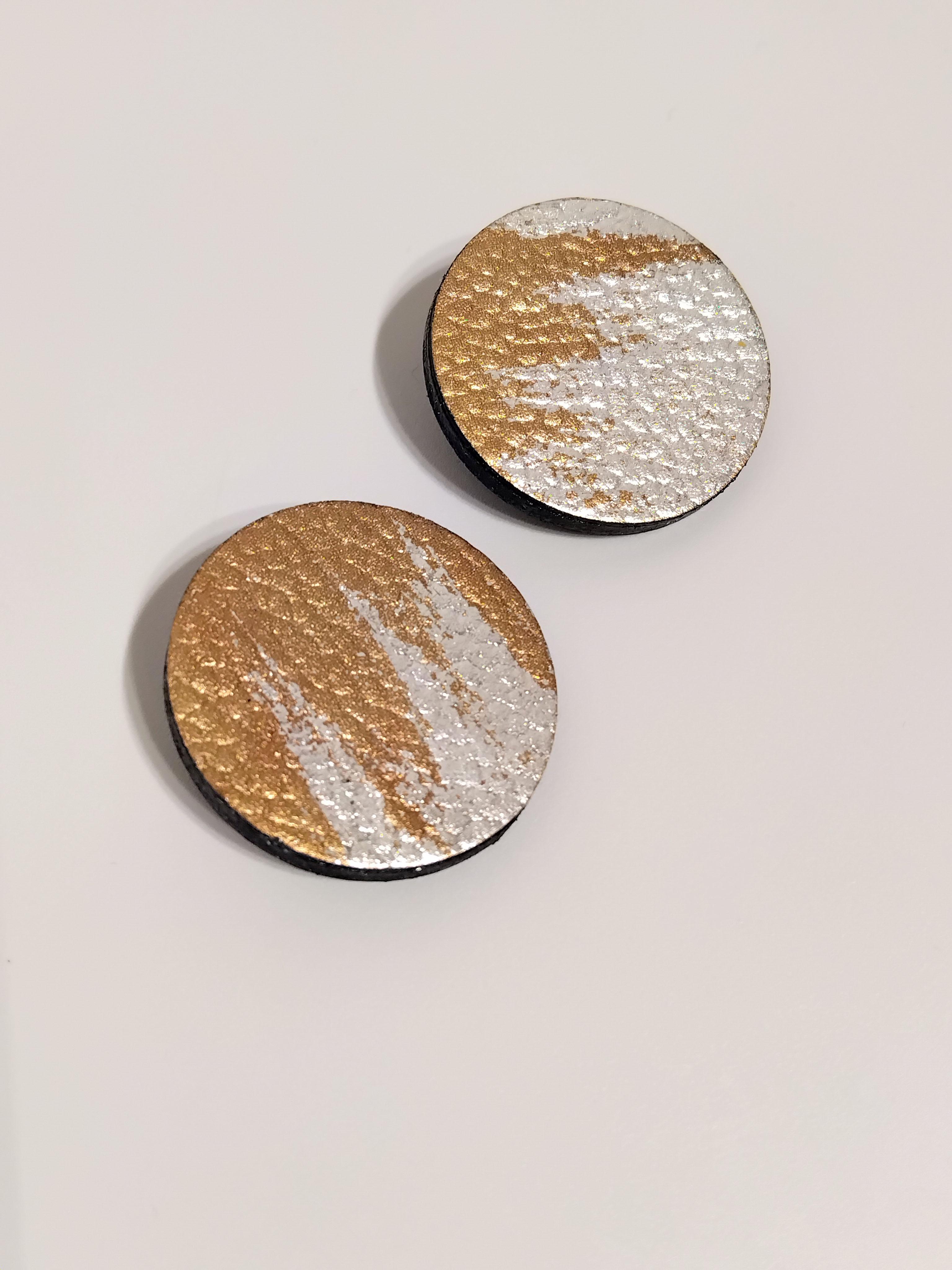 Златист комплект - обеци II