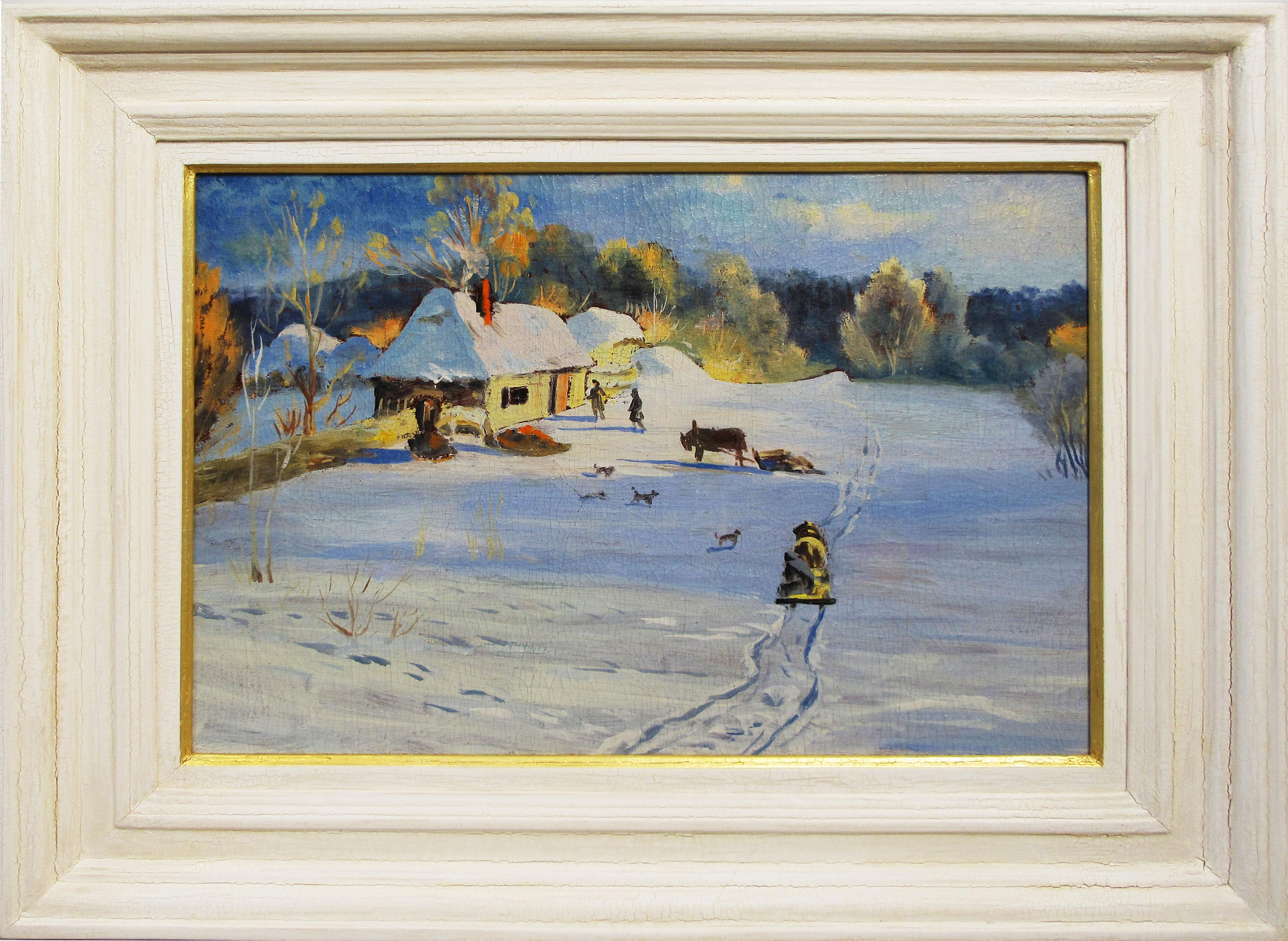 Зимен пейзаж, Ас. Петков